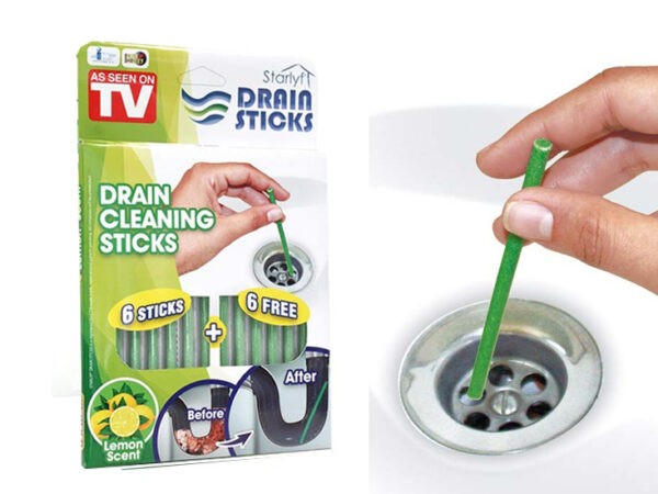 Starlyf Drain sticks 12 Pack - Afvoer - Ontstopper sticks - Gootsteenontstopper Sticks