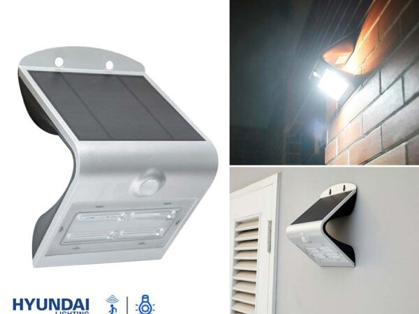 Hyundai Grote Solar Wandlamp - Met Bewegingssensor! ...