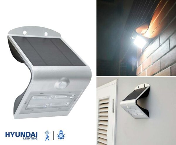 Hyundai Grote Solar Wandlamp - Met Bewegingssensor! ...
