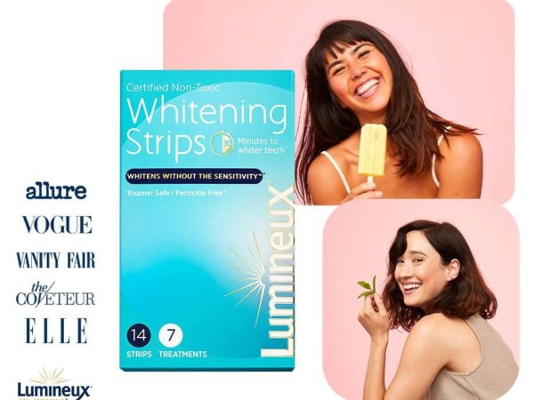 7 Behandelingen Lumineux Teeth Whitening Strips - Voor Zichtbaar Wittere Ta ...