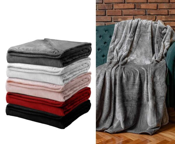 Luxe Coral Fleece Deken - Extra Grote Formaten! ...