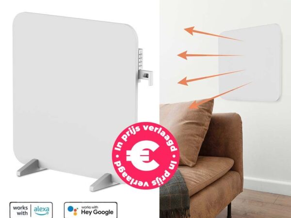 Infrarood Paneel Heater 450W - Geeft Extra Efficiënt En Energiezuinig Warm ...