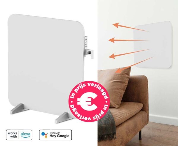 Infrarood Paneel Heater 450W - Geeft Extra Efficiënt En Energiezuinig Warm ...