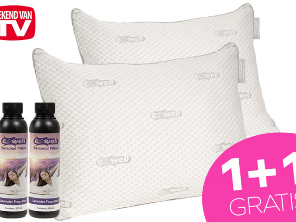 Set van 2 hoofdkussens - nu extra voordelig