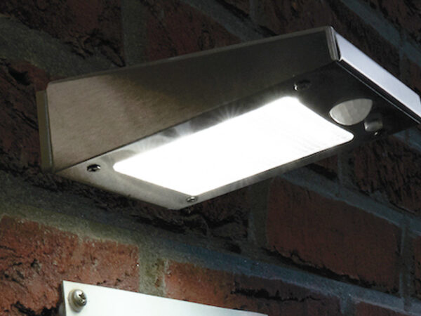 Rvs wandlamp in de aanbieding