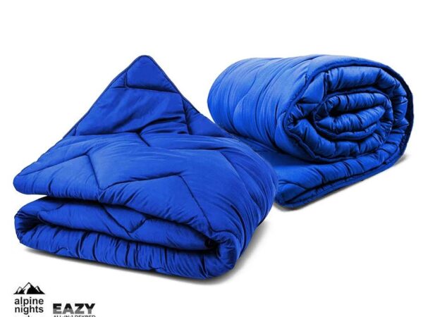 Alpine Nights Eazy Dekbed Navy - Dekbed Zonder Dekbedovertrek! ...