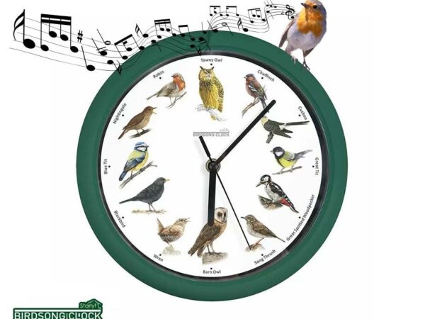 Starlyf Birdsong Clock - Ieder Uur Het Geluid Van Een Andere Vogel! ...