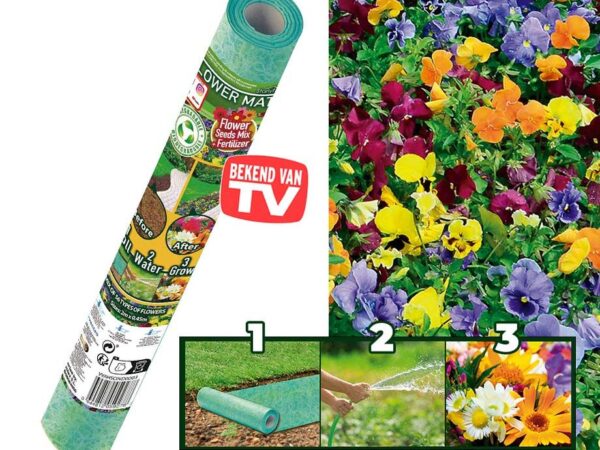 Starlyf Flower Mat - Met 39 Verschillende Bloemenzaden! ...