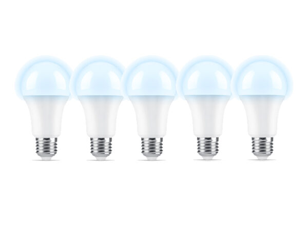 Etiger slimme WIFI LED lamp E27 RGB - 5 stuks