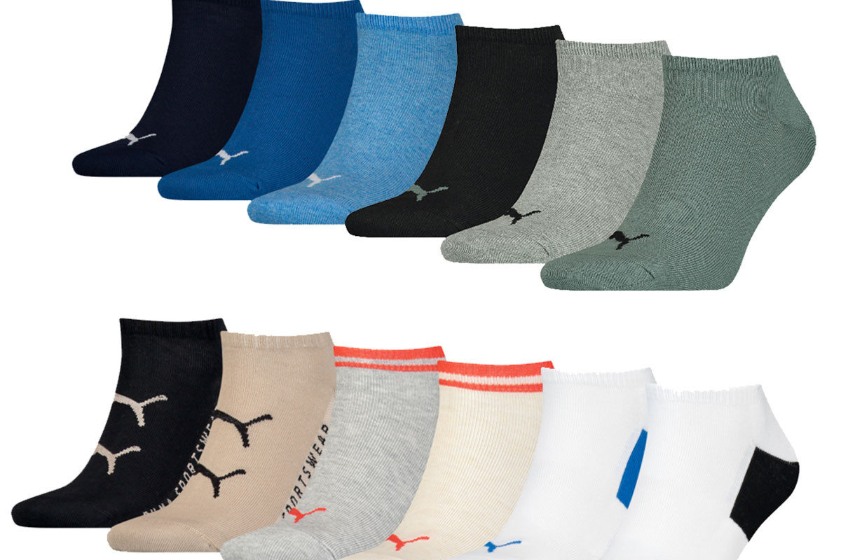 Puma Sneakersokken Verrassingspakket 6-pack