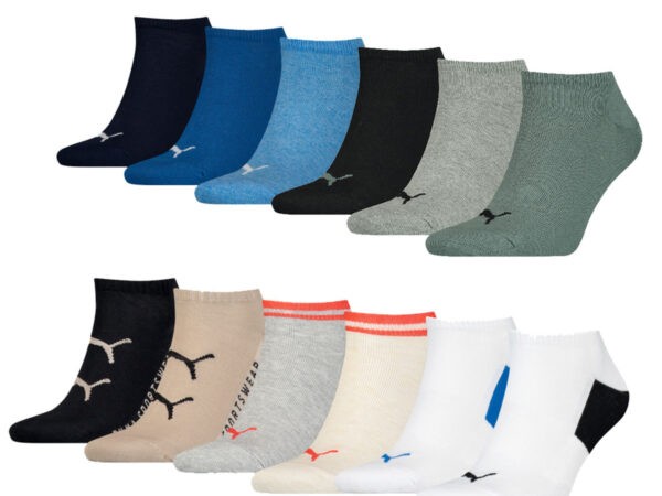 Puma Sneakersokken Verrassingspakket 6-pack