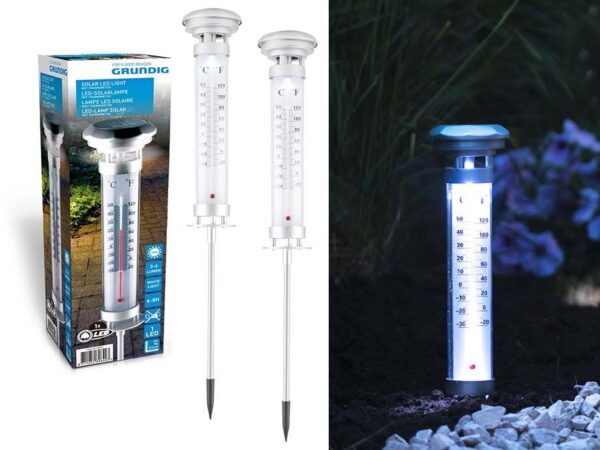 2-In-1 Thermometer En Solarlamp - Vandaag 1+1 GRATIS! ...