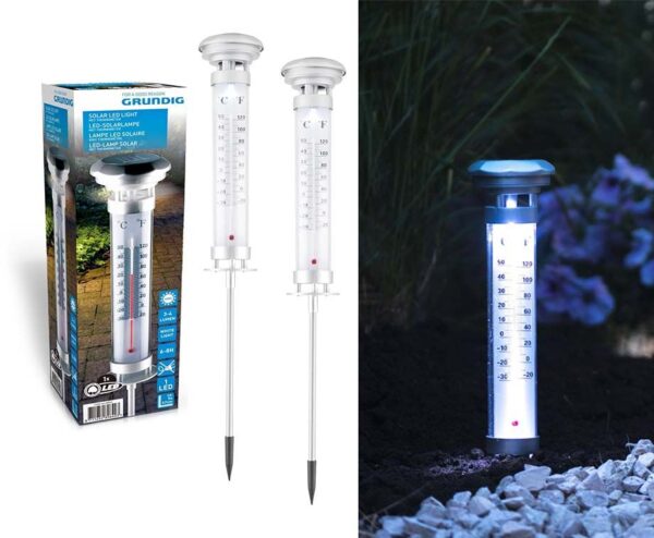 2-In-1 Thermometer En Solarlamp - Vandaag 1+1 GRATIS! ...