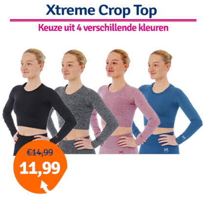 Dagaanbieding Xtreme Sportswear Sport Croptop Dames