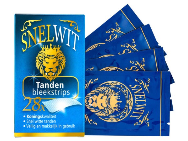 Witgebit tandenbleekstrips
