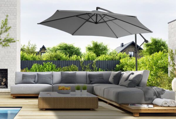 Zweefparasol met gratis hoes