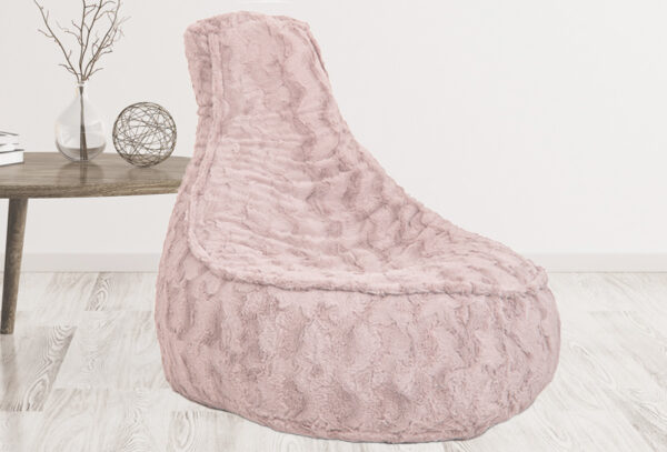 Drop & Sit faux fur zitzak stoel