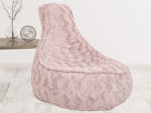 Drop & Sit faux fur zitzak stoel