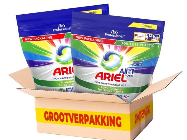 BESPAARPACK: 150x Ariel All-In-1 Pods - Keuze Uit Color Of Regular! ...