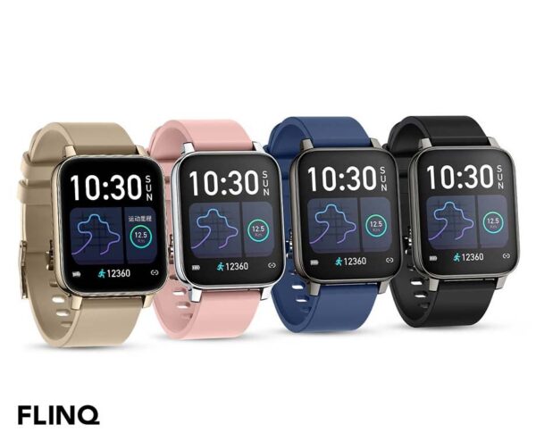 FlinQ Watch Chrono Fit - Met Smart- En Gezondheidsfuncties! ...