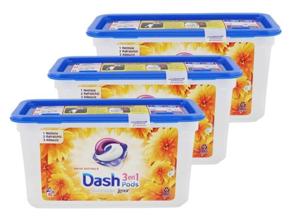 120-Pack Dash Summer All-In-1 Pods - Heerlijk Frisse Was Voor Een Zacht Pri ...