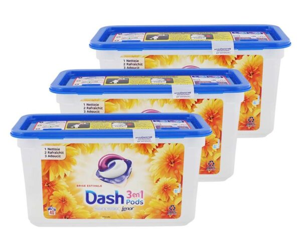 120-Pack Dash Summer All-In-1 Pods - Heerlijk Frisse Was Voor Een Zacht Pri ...