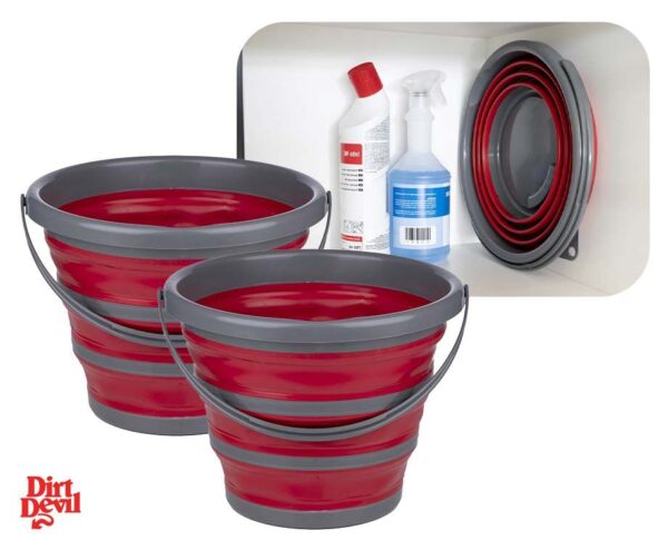 Dirt Devil Opvouwbare Emmer 10L - Vandaag 1+1 GRATIS! ...