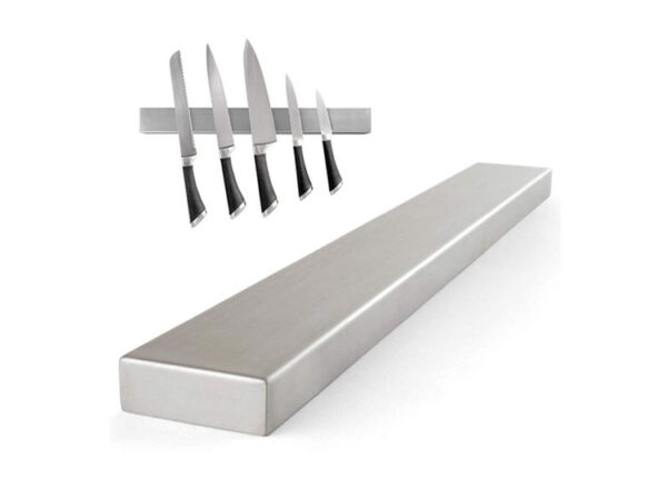 Messenmagneet RVS â" 100% magnetische messenhouder â" 40x4