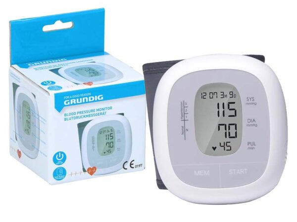 Grundig Bloeddrukmeter En Hartslagmeter Pols - Eenvoudig Meten! ...