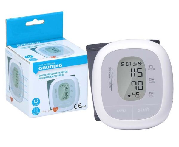 Grundig Bloeddrukmeter En Hartslagmeter Pols - Eenvoudig Meten! ...