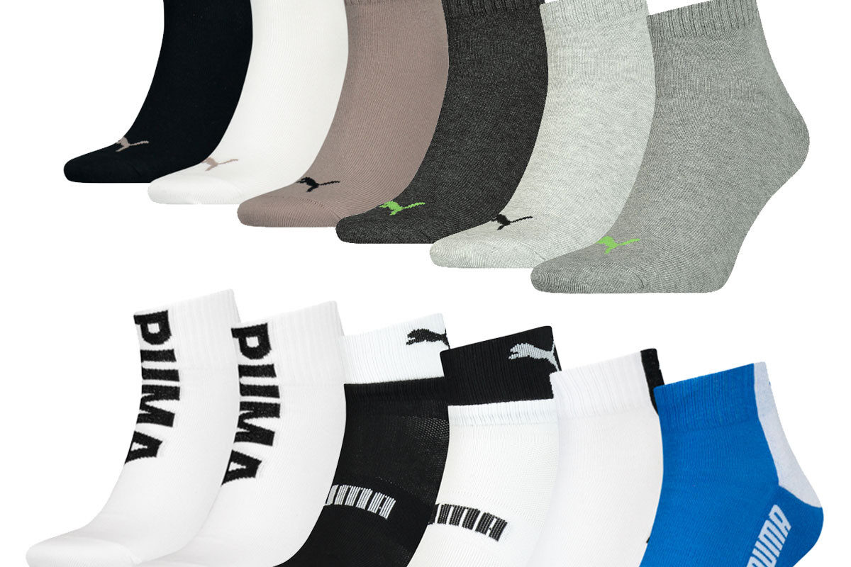 Puma Quarter Sokken Verrassingspakket 6-pack