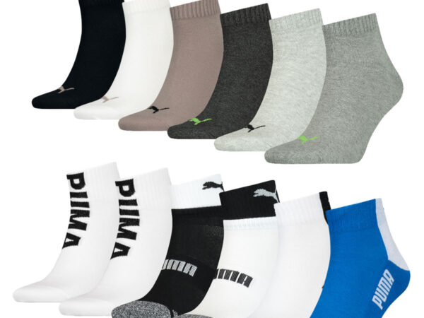Puma Quarter Sokken Verrassingspakket 6-pack