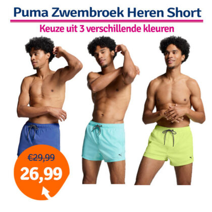 Dagaanbieding Puma Zwembroek Heren Short