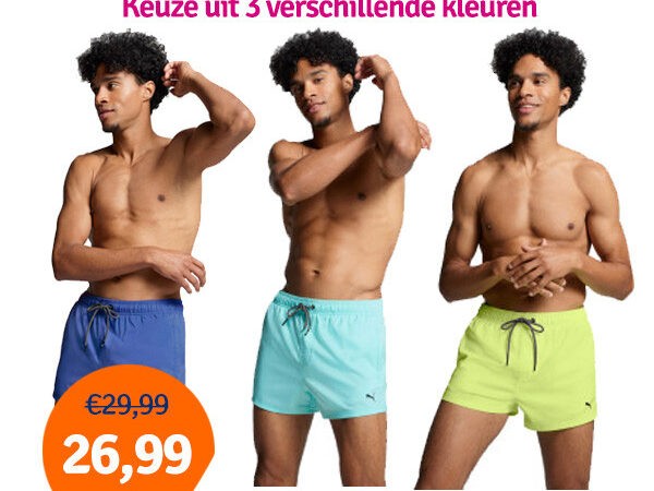 Dagaanbieding Puma Zwembroek Heren Short