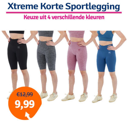 Dagaanbieding Xtreme Sportswear Korte Sportlegging Dames