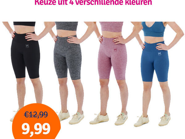 Dagaanbieding Xtreme Sportswear Korte Sportlegging Dames