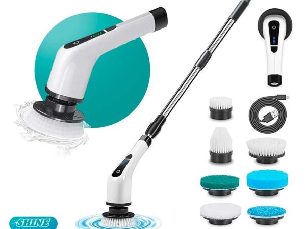 Shine 7-In-1 Elektrische Schoonmaakborstel - Voor Alle Hoeken En Plekken! ...