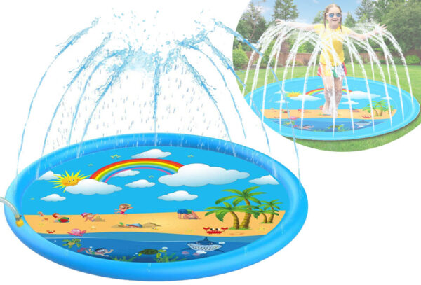 Opblaasbare waterspeelmat: nu 75% korting!