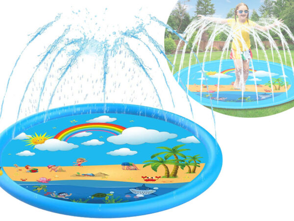 Opblaasbare waterspeelmat: nu 75% korting!