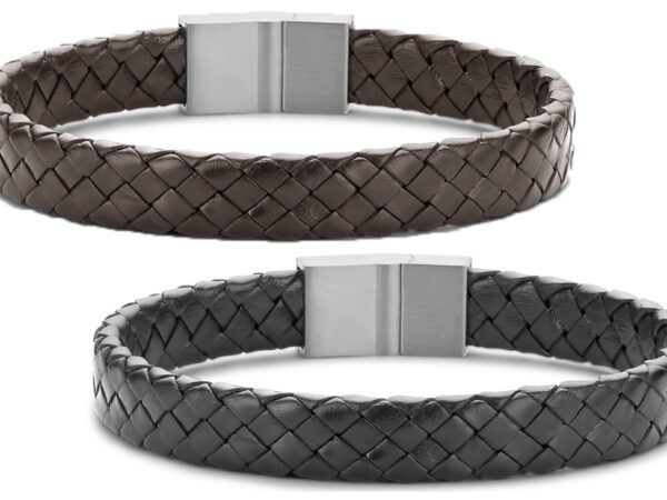 Leren armband voor heren