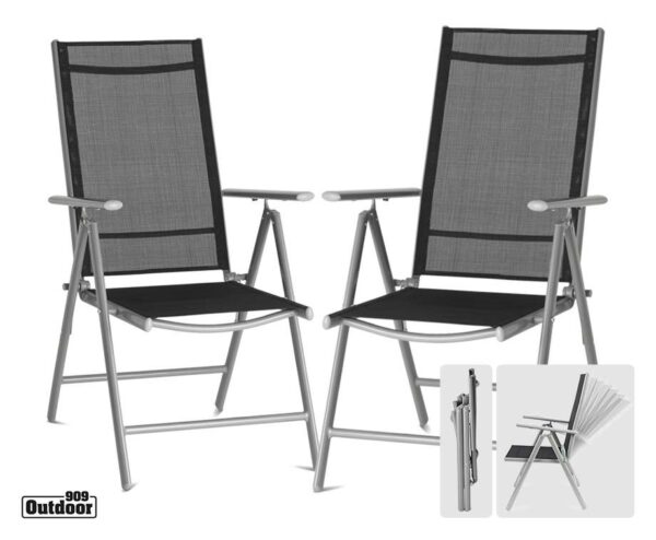 2-PACK 909 Outdoor Tuinstoelen - Ongelofelijk Voordelige Set Voor Dit Buite ...