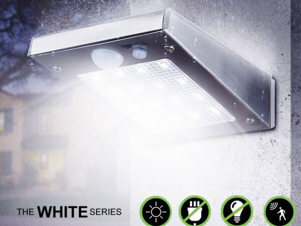 Solar LED Beveiligingslamp Met Bewegingssensor - Praktisch