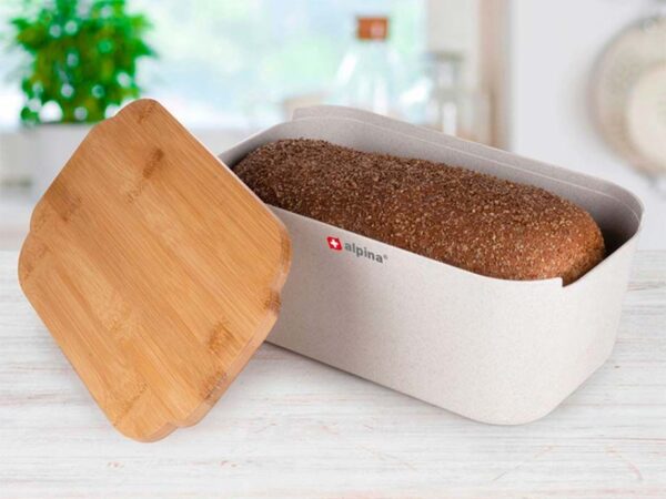 Brood Opbergdoos En Snijplank In-1 - Houdt Brood Langer Vers! ...