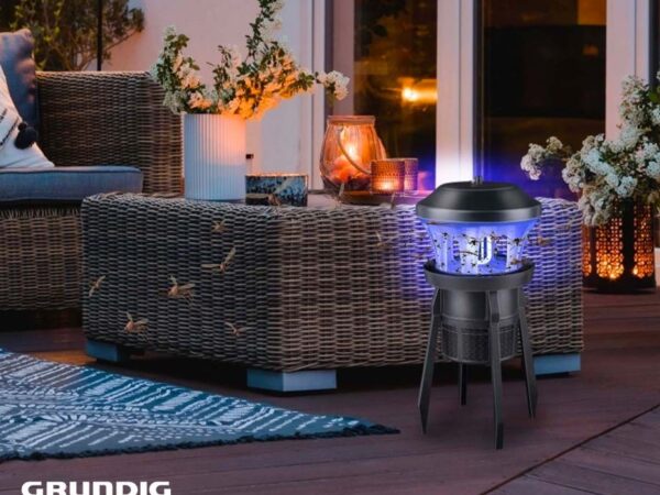 XXL Grundig Elektrische Muggenlamp 9W - Dankzij Groot Formaat Geschikt Voor ...