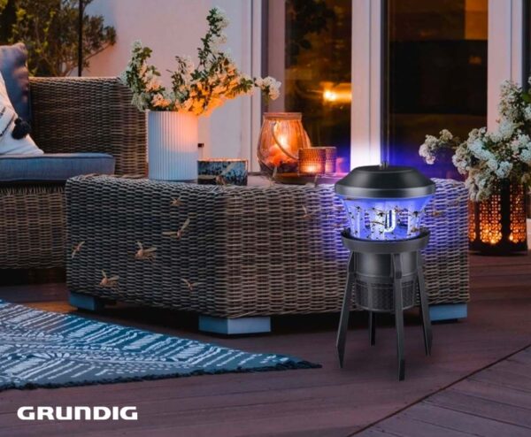 XXL Grundig Elektrische Muggenlamp 9W - Dankzij Groot Formaat Geschikt Voor ...