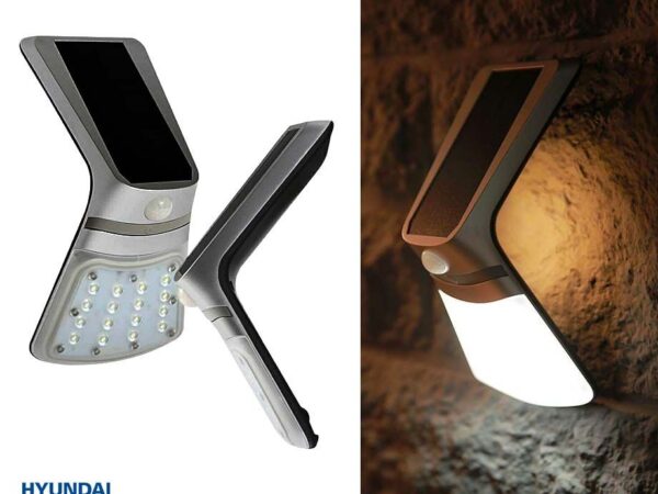 Hyundai Solar Fairy Wandlamp - Met Bewegingssensor En Dag- En Nachtsensor! ...