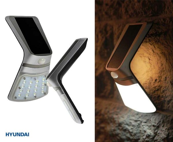 Hyundai Solar Fairy Wandlamp - Met Bewegingssensor En Dag- En Nachtsensor! ...