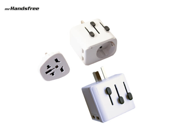 Mr Handsfree dual travel adapter - universeel - Duta 20