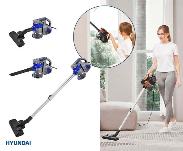 Hyundai Handzame Steelstofzuiger Blauw - Sneller En Lichter Stofzuigen! ...