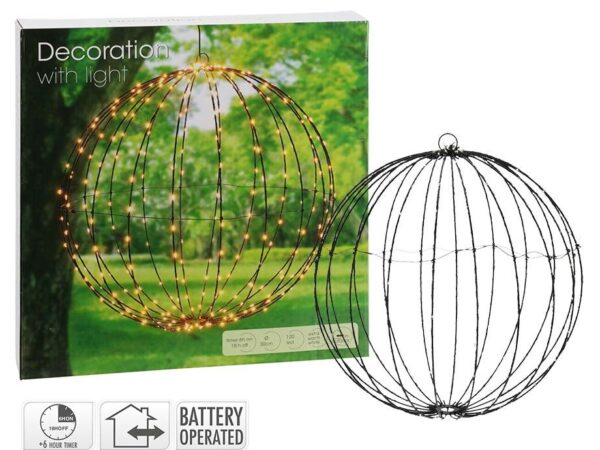 LED Lichtbol Voor Binnen En Buiten - Met Timerfunctie! ...